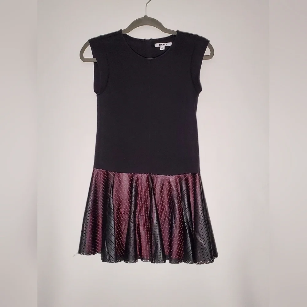 DKNY Black and Pink Dress- Girls- Size Large